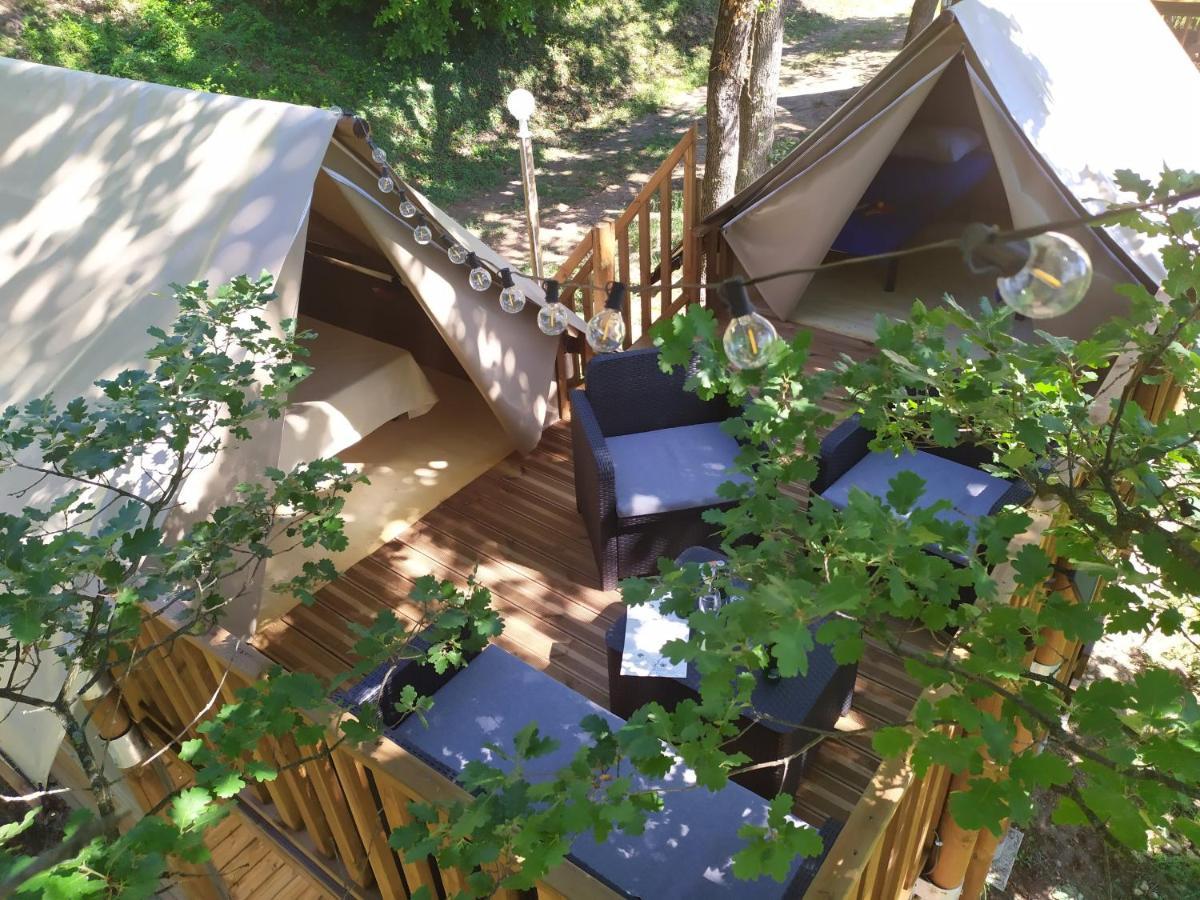 Camping Domaine De Senaud Albon Экстерьер фото