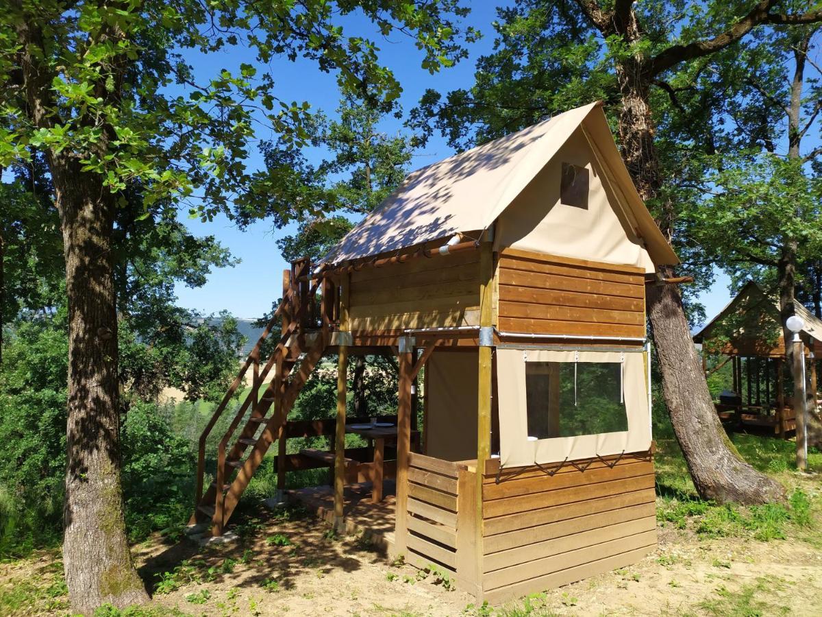 Camping Domaine De Senaud Albon Экстерьер фото